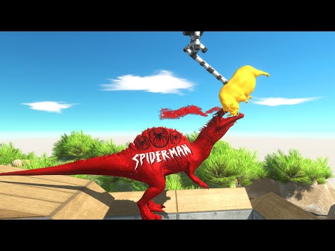 Spin Spike Ball Trap | 🦖 Animal Revolt Battle Simulator 🦕