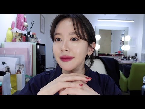 [grwm] 간단하게 할 수 있는 딥플럼립 포인트 메이크업