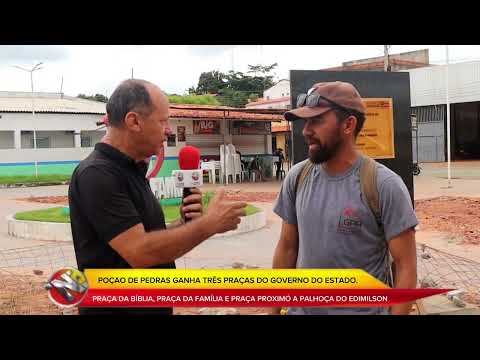 Governo do Estado do MA vai reformar três praças em Poção de Pedras 