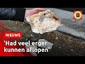 Stukje balkon valt op man in Tilburg | Omroep Brabant