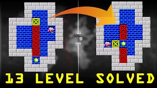 Sokoban level 13  solved !!!!! || Kids Gamer || Sokoban