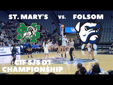 St. Mary’s vs. Folsom | CIF SJS D1 Finals 2023 | Full Game Highlights | ZV.Productions