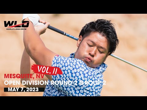2023 World Long Drive Mesquite Vol. II | Round 2 Open Division Group 2