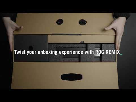 ROG Remix unboxing   ROG Zephyrus G14 AW SE  ROG| Gamer Mode