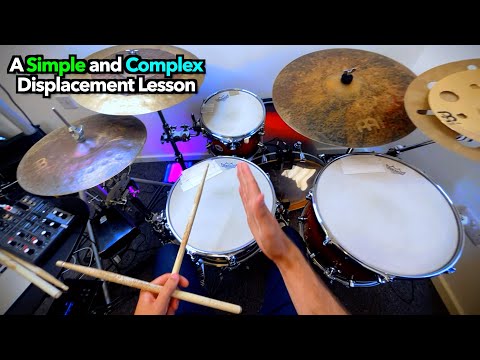 A Simple and Complex Displacement Lesson - DRUM LESSON