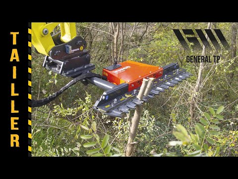 Taille-haie hydraulique Série BTC - Pour mini-pelles et pelles hydrauliques de 2.5 à 14 tonnes - Technologie Sharp-Cut - Lames en Hardox 450_7