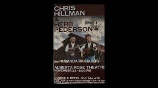 Chris Hillman and Herb Pederson 2013 11 23 Alberta Rose Theater Portland,Or.