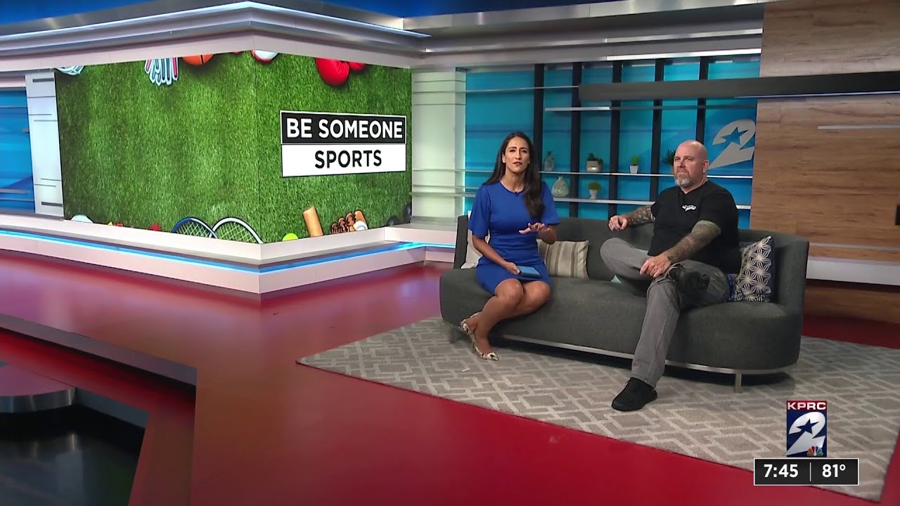 Be Someone Sports Houston media interview with Steven Passons.
