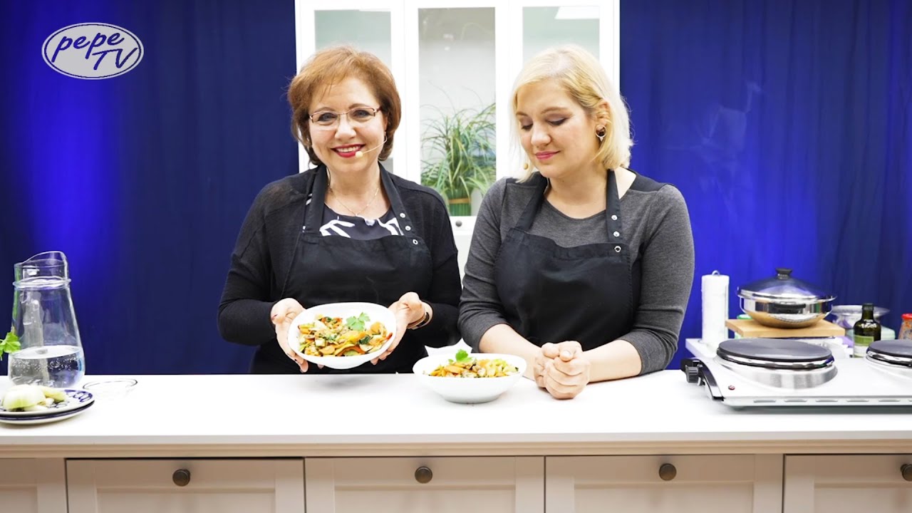 Gotowanie w PepeTV- Bożena i Katarzyna Kurczak Z Warzywami