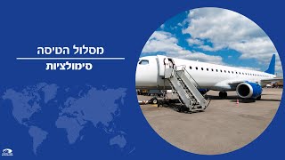 אובדן התמצאות חריף וכמעט פגיעה בים (דו"ח סופי 82-17) - המחשה גרפית של מסלול הטיסה