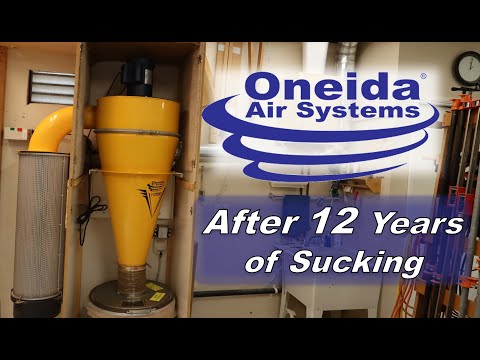 Oneida V-3000  Cyclone 12 years later