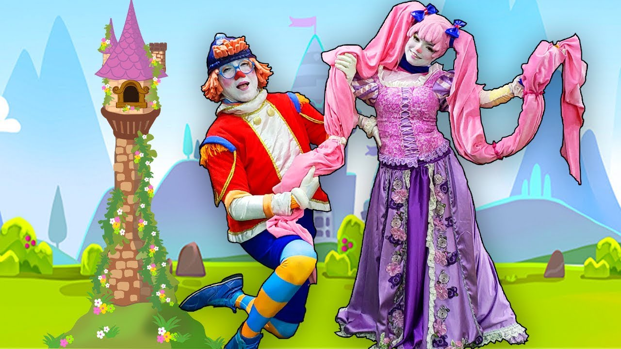 Pakaraka finge ser Princesinha RAPUNZEL e brinca de castelo com o príncipe | Turma da Pakaraka #14