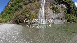 360˚ New Zealand: Alpine Waterfall