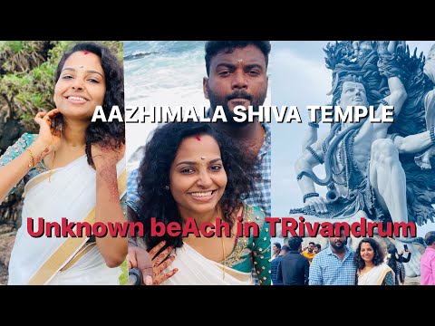 AAZHIMALA TEMPLE | VLOG 22 | Trivandrum hidden beach | ONAM special Vlog