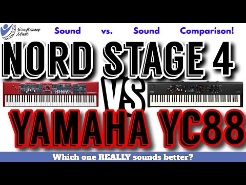 Nord Stage 4 vs Yamaha YC88