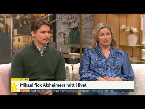 Mikael dog i Alzheimers – familjen har spridit kunskap om sjukdomen… | Nyhetsmorgon | TV4 & TV4 Play
