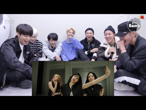 BTS REACTION TO BLACKPINK 'SHUT DOWN' DANCE PRACTICE VIDEO