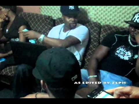 IN DA STUDIOS WITH D-BLACK, MEMPHIS BLEEK, DEE MONEEY ,X.O & YOUNG SAFI