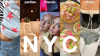 a week in nyc | new friends, great food & fun parties