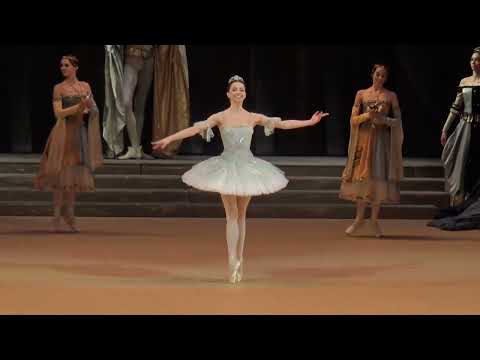 Ekaterina Krysanova and Dmitry Smilevsky in ballet Raymonda