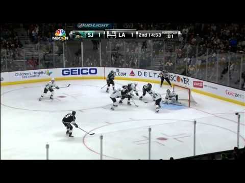 San Jose Sharks vs  Los Angeles Kings 27 12 2014