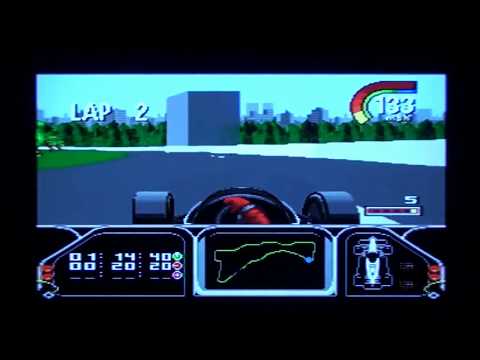 Newman Haas IndyCar featuring Nigel Mansell Megadrive