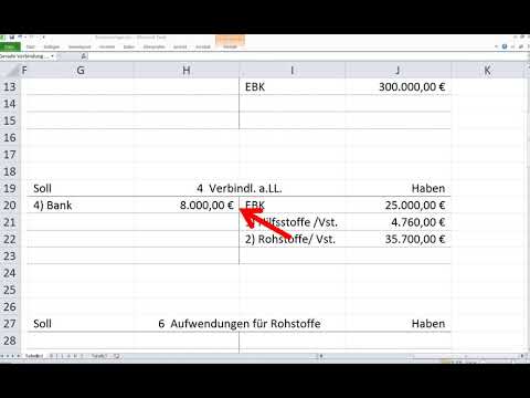 Buchen auf Umsatzsteuerkonten sehr gut lernen und verstehen (Komplette Aufgabe)