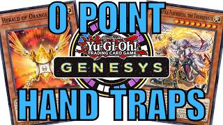 GOING OVER THE 0 POINT HAND TRAPS IN GENESYS FORMAT! #ygogenesys