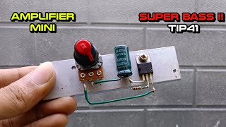 Download lagu Mini Amplifier tip41 || Simple & Super Bass mp3 Download lagu Mini Amplifier tip41 || Simple & Super Bass mp3