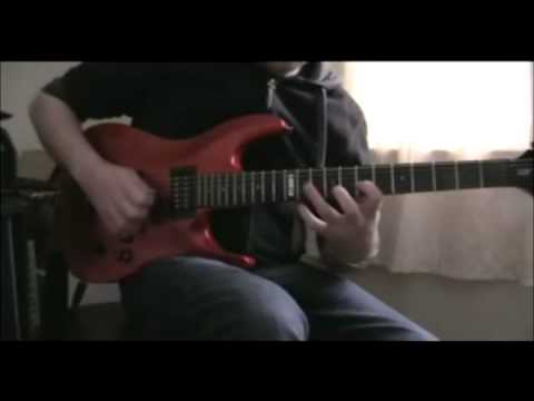 Creation's Tears - I Fail (Part 3) Guitar lesson / tab / Guitar tutorial - (Vocal section uptempo)