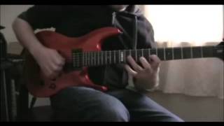 Creation&#39;s Tears - I Fail (Part 3) Guitar lesson / tab / Guitar tutorial - (Vocal section uptempo)