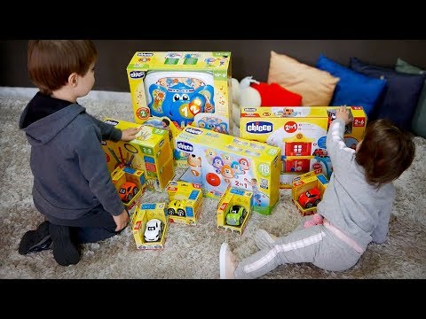 PRESENTES QUE AS CRIANÇAS GANHARAM DA CHICCO!! Brinquedos Educativos