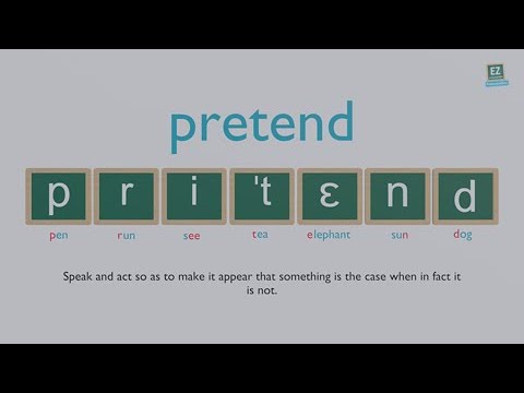 How to pronounce pretend ?