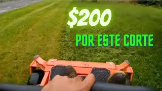 $ 200 for mowing this Property! How much to charge for mowing?