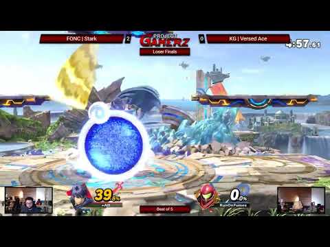 Stark (Ike) Vs Versed Ace (Samus/ROB): Project Gamerz #1 Losers Finals