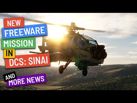 New FREE mission for DCS Sinai + more news