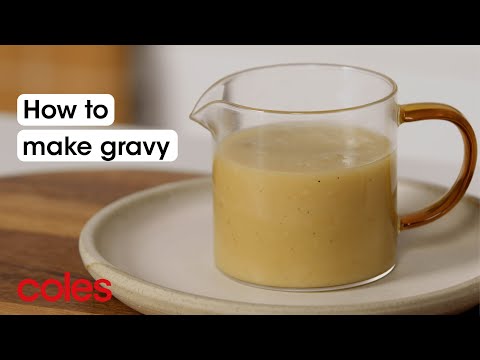 How To Make Gravy | Back to Basics | Coles