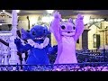 Stitch And Angel Character Fun During 2019 Disneyland Paris Half Marathon 21K Race