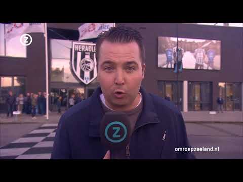 Heracles Almelo - Hoek een uur voor de wedstrijd