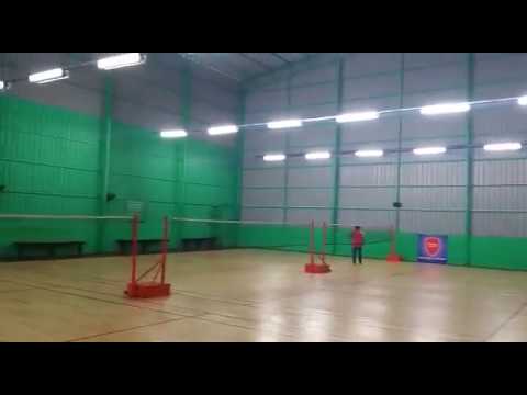 Semi Indoor Badminton Court Construction Services