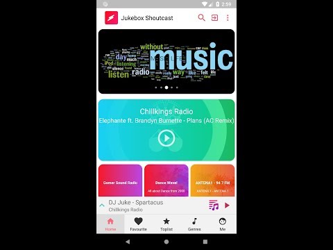 SHOUTcast™ - for more than 89k Live Radio Station Video