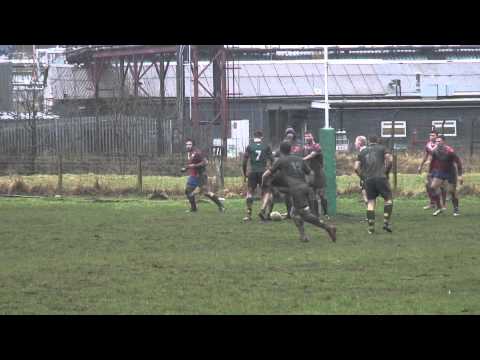 Slaithwaite Saracens 12 Sharlston Rovers 18 - Pennine Premier (09/03/2013)