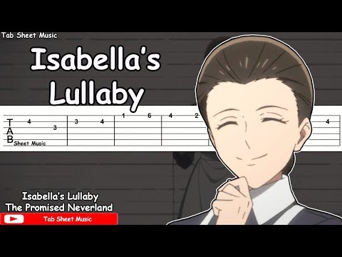 The Promised Neverland OST - Isabella’s Lullaby Guitar Tutorial Video