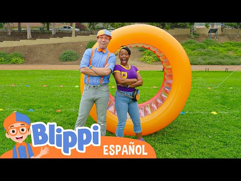 Programa de juegos de Blippi - Batalla de los gemelos | Blippi Español |Videos educativos para niños