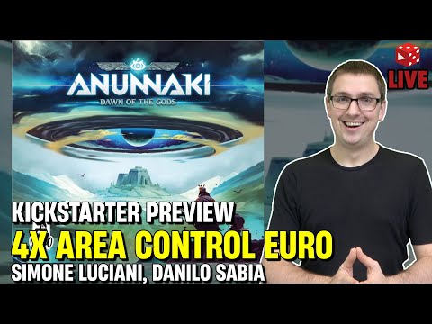 Kickstarter Vorschau: Anunnaki - 4X Area Control Euro von Simone Luciani  - Wie funktioniert das?