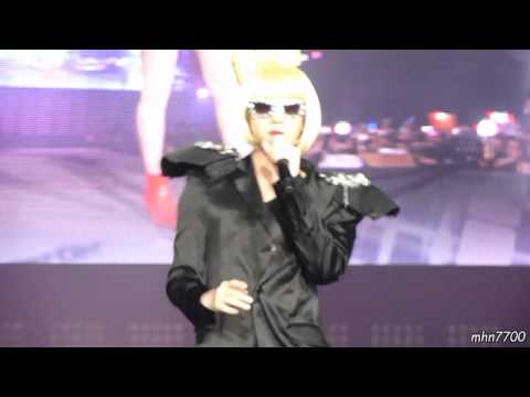 [HD fancam ] 110610 Heechul - Pokerface @ SMTown Paris