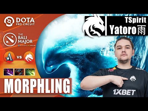 ASTER vs SPIRIT | YATORO CARRY MORPHLING IS TOO DAMN STRONG | DOTA 2 BALI MAJOR 2023 Highlights