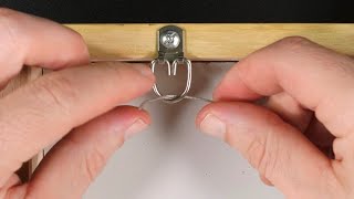 How to Tie Picture Hanging Wire and Tips for Hanging Paintings