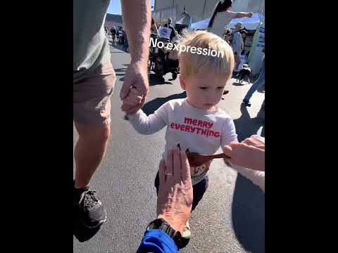 SPOONED Toddler  Florida RV Trade Association @FRVTA  #spooned #getspooned #spoonman #rvlife #funny