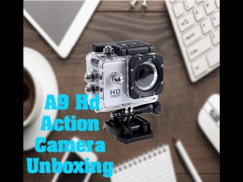 Cheap A9 Hd Action Camera Unboxing